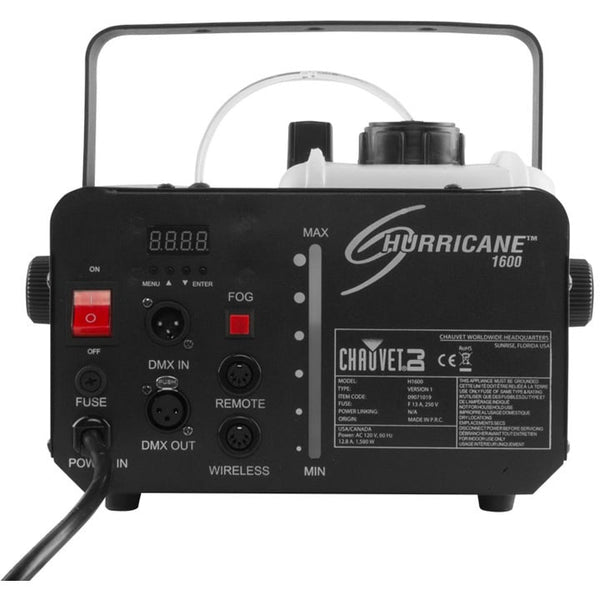 Smoke Machine - Chauvet Hurricane 1600